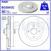 Image de Disque De Frein Delphi Bg5043c Ford