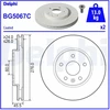 Image de Disque De Frein Delphi Bg5067c Opel;Vauxhall