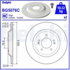 Image de Disque De Frein Delphi Bg5076c Hyundai