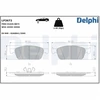Image de Kit De Plaquettes De Frein, Frein À Disque Lp3672 Delphi Delphi Lp3672 Ford