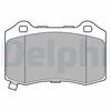 Image de Kit De Plaquettes De Frein, Frein À Disque Lp3676 Delphi Delphi Lp3676 Chevrolet;Chrysler;Dodge;Jeep;Tesla