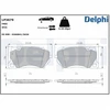 Image de Jeu De Plaquettes De Frein, Frein À Disque Lp3679 Delphi Delphi Lp3679 Audi;Porsche