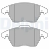 Image de Kit De Plaquettes De Frein, Frein À Disque Lp3684 Delphi Delphi Lp3684 Audi;Seat;Volkswagen