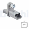 Image de Capteur, Vitesse De Roue Ss20767 Delphi Delphi Ss20767 Citroen;Peugeot