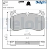 Image de Kit De Plaquettes De Frein, Frein À Disque Lp3728 Delphi Delphi Lp3728 Mercedes-Benz