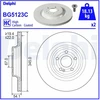 Image de Disque De Frein Delphi Bg5123c Mercedes-Benz