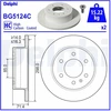 Image de Disque De Frein Delphi Bg5124c Mercedes-Benz