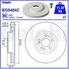 Image de Disque De Frein Delphi Bg9484c Mercedes-Benz