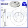 Image de Disque De Frein Delphi Bg5150c Toyota