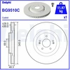 Image de Disque De Frein Delphi Bg9510c Hyundai;Kia
