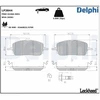 Image de Jeu De Plaquettes De Frein, Frein À Disque Lp3844 Delphi Delphi Lp3844 Mercedes-Benz