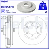 Image de Disque De Frein Delphi Bg9517c Ford