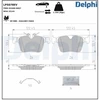 Image de Jeu De Plaquettes De Frein, Frein À Disque Lp5078ev Delphi Delphi Lp5078ev Polestar;Volvo