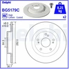 Image de Disque De Frein Delphi Bg5179c Honda