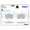 Image de Jeu De Plaquettes De Frein, Frein À Disque Lp3860 Delphi Delphi Lp3860 Audi;Cupra;Volkswagen