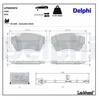 Image de Jeu De Plaquettes De Frein, Frein À Disque Lp5065ev Delphi Delphi Lp5065ev Porsche