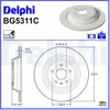 Image de Disque De Frein Delphi Bg5311c Ford