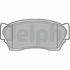 Image de Kit De Plaquettes De Frein, Frein À Disque Lp804 Delphi Delphi Lp804 Nissan