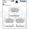 Image de Jeu De Plaquettes De Frein, Frein À Disque Lp3705 Delphi Delphi Lp3705 Genesis;Hyundai;Kia