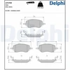 Image de Jeu De Plaquettes De Frein, Frein À Disque Lp3709 Delphi Delphi Lp3709 Fiat