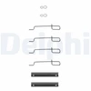 Image de Kit D'Accessoires, Plaquette De Frein À Disque Delphi Lx0044 Citroen;Peugeot