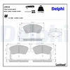 Image de Kit De Plaquettes De Frein, Frein À Disque Lp810 Delphi Delphi Lp810 Honda