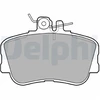 Image de Kit De Plaquettes De Frein, Frein À Disque Lp881 Delphi Delphi Lp881 Mercedes-Benz