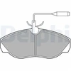 Image de Kit De Plaquettes De Frein, Frein À Disque Lp877 Delphi Delphi Lp877 Citroen;Fiat;Peugeot