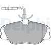 Image de Kit De Plaquettes De Frein, Frein À Disque Lp909 Delphi Delphi Lp909 Citroen;Fiat;Lancia;Peugeot