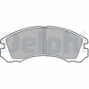 Image de Kit De Plaquettes De Frein, Frein À Disque Lp871 Delphi Delphi Lp871 Citroen;Mitsubishi;Peugeot