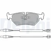 Image de Kit De Plaquettes De Frein, Frein À Disque Lp910 Delphi Delphi Lp910 Citroen;Fiat;Lancia;Peugeot