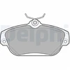 Image de Kit De Plaquettes De Frein, Frein À Disque Lp919 Delphi Delphi Lp919 Volvo