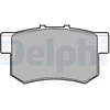 Image de Kit De Plaquettes De Frein, Frein À Disque Lp948 Delphi Delphi Lp948 Acura;Honda;Mg;Rover;Suzuki