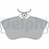 Image de Kit De Plaquettes De Frein, Frein À Disque Lp918 Delphi Delphi Lp918 Volkswagen