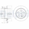 Image de Disque De Frein Delphi Bg2761 Mercedes-Benz