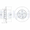 Image de Disque De Frein Delphi Bg2769 Mercedes-Benz