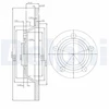 Image de Disque De Frein Delphi Bg2987 Audi