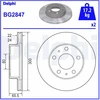 Image de Disque De Frein Delphi Bg2847 Citroen;Fiat;Peugeot
