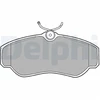 Image de Kit De Plaquettes De Frein, Frein À Disque Lp913 Delphi Delphi Lp913 Land Rover
