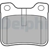 Image de Kit De Plaquettes De Frein, Frein À Disque Lp991 Delphi Delphi Lp991 Peugeot