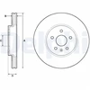 Image de Disque De Frein Delphi Bg4710c Chevrolet;Opel;Vauxhall