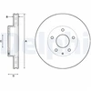 Image de Disque De Frein Delphi Bg4712c Mazda