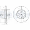 Image de Disque De Frein Delphi Bg3772c Opel;Saab;Vauxhall