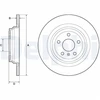 Image de Disque De Frein Delphi Bg4754c Mercedes-Benz