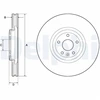 Image de Disque De Frein Delphi Bg9167c Jaguar