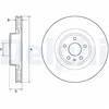 Image de Disque De Frein Delphi Bg9173c Audi