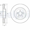Image de Disque De Frein Delphi Bg9175c Mercedes-Benz
