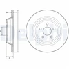 Image de Disque De Frein Delphi Bg4782c Ford;Ford Usa