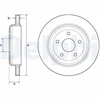 Image de Disque De Frein Delphi Bg4802c Dodge;Jeep