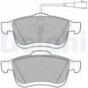 Image de Kit De Plaquettes De Frein, Frein À Disque Lp3270 Delphi Delphi Lp3270 Fiat;Lancia;Opel;Vauxhall